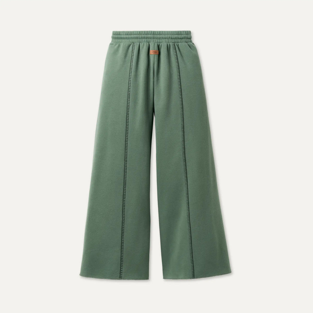 Women's Classic Wide Leg Pant - GREEN STONE