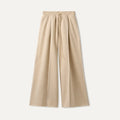 Women's Classic Wide Leg Pant - SAND HEATHER
