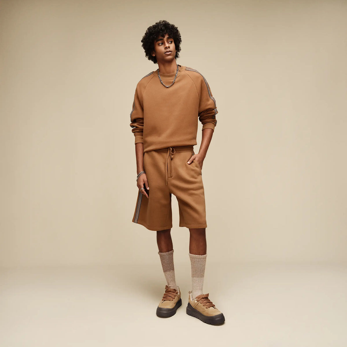 Men's Heritage Utility Sneaker Knoll - CHESTNUT / DARK EARTH