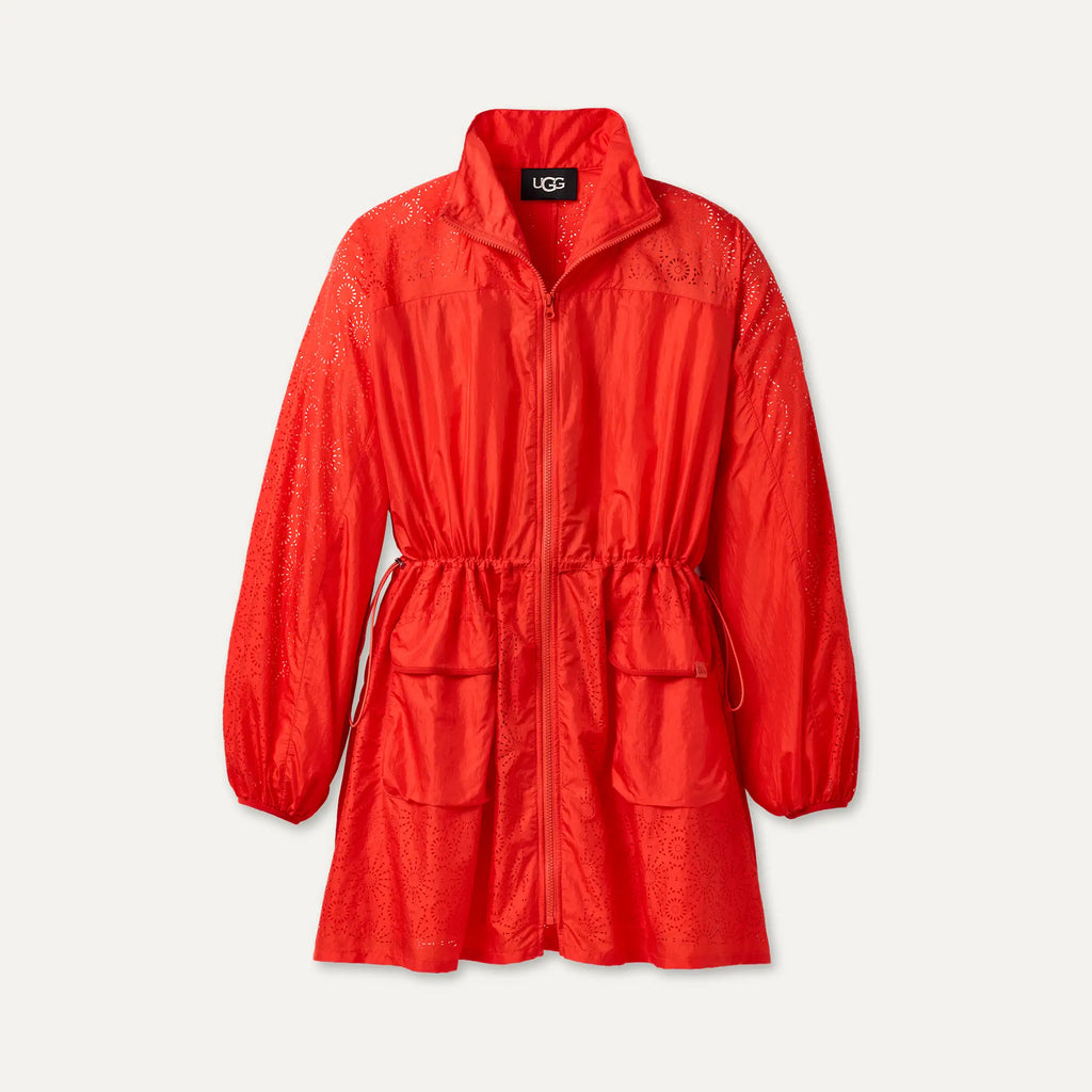 Women's Kynlee Zip Front Dress - LOBSTER