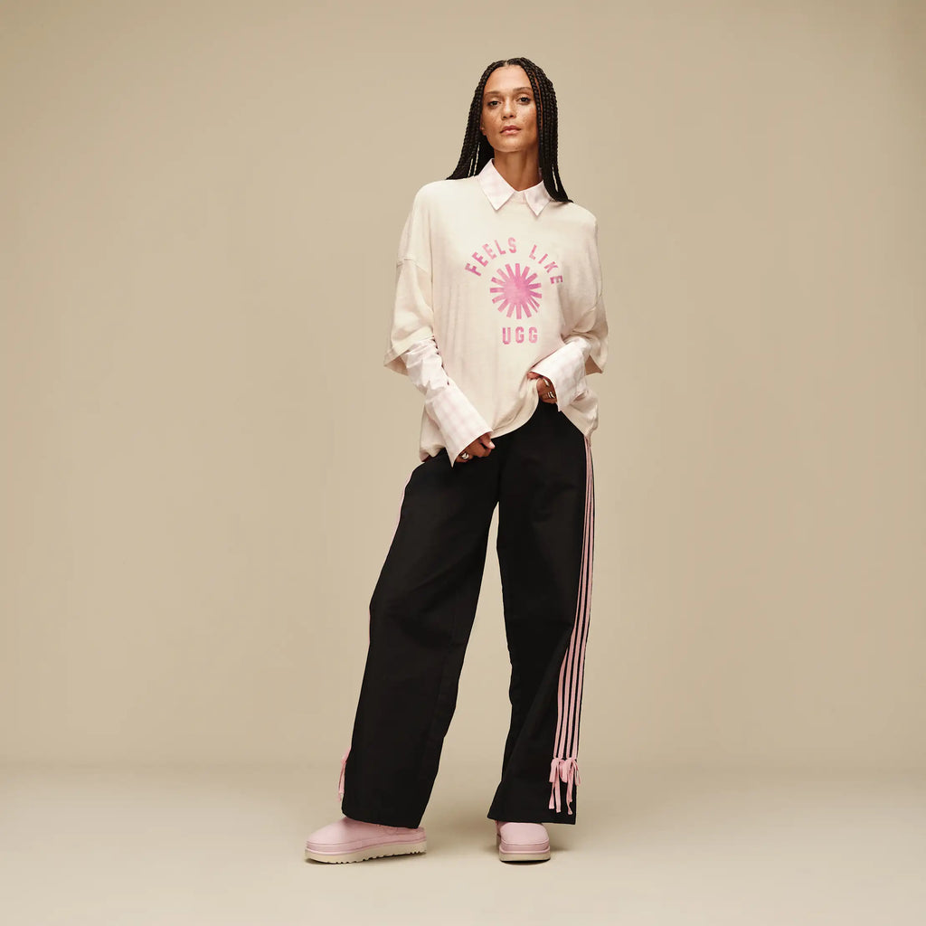 All Gender Feels Like UGG Tee - LECHE / WOODVIOLET