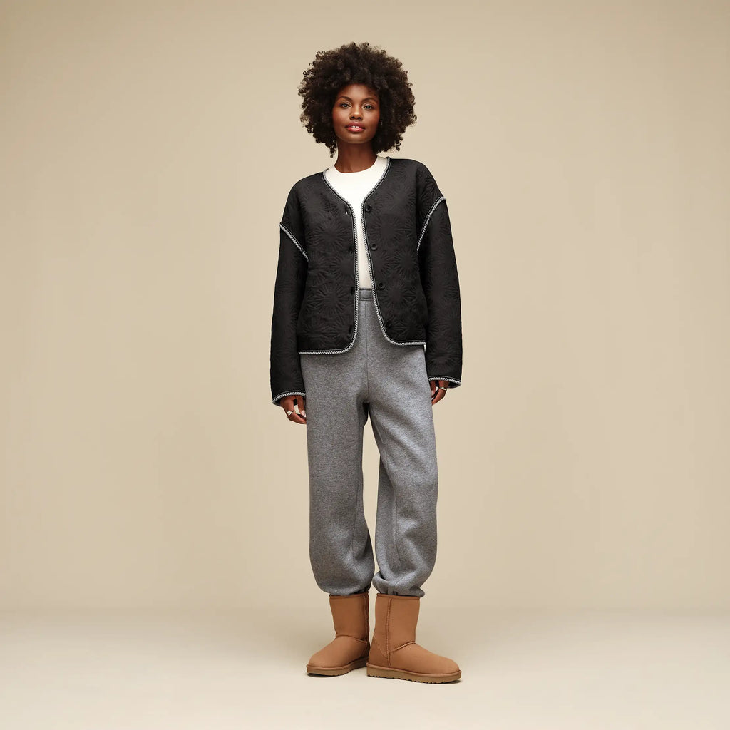 All Gender Sun Quilted Jacket - INK