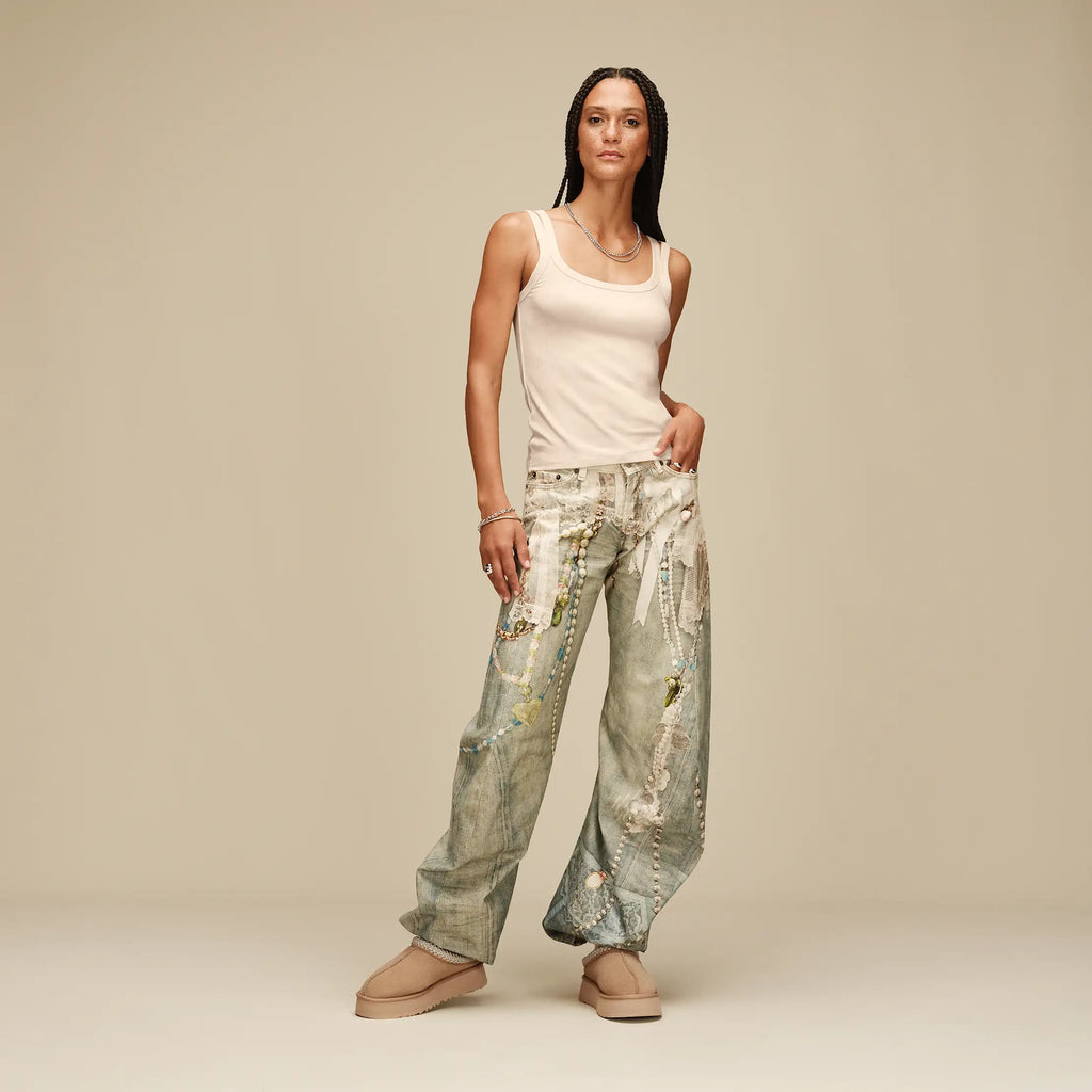 Women's Nael Tank Rib - NIMBUS