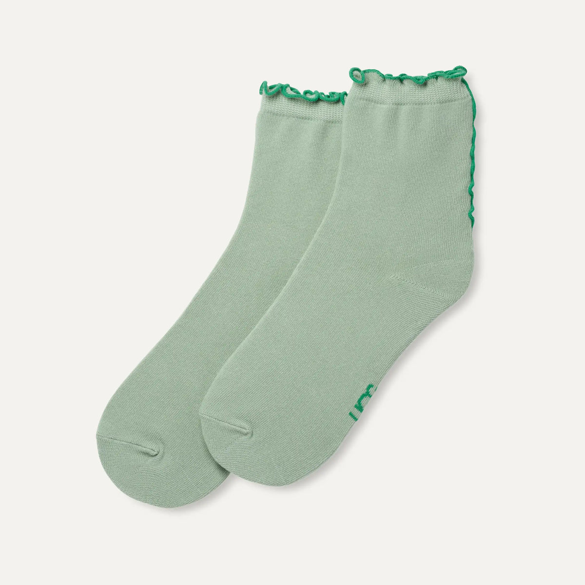 Women's Karsyn Lettuce Edge Quarter II - ARTICHOKE / HUMMINGBIRD