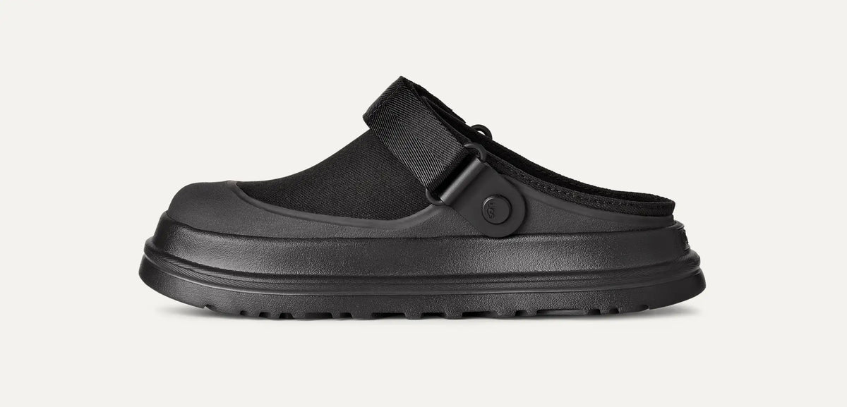 Women's GoldenGlow Canvas Clog - BLACK