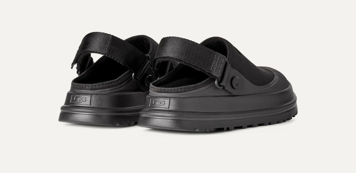 Women's GoldenGlow Canvas Clog - BLACK
