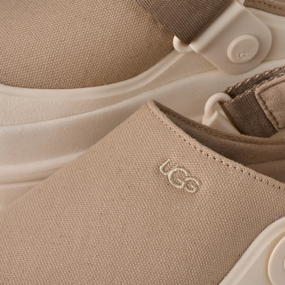 Women's GoldenGlow Canvas Clog - MUSTARD SEED