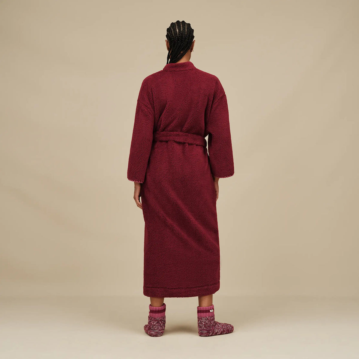Women's Deedee Fleece Lined Quarter II - STRAWBERRY