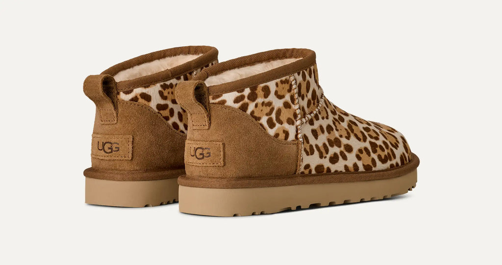 Women's Classic Ultra Mini Plains - FELICITY LEOPARD JASMINE
