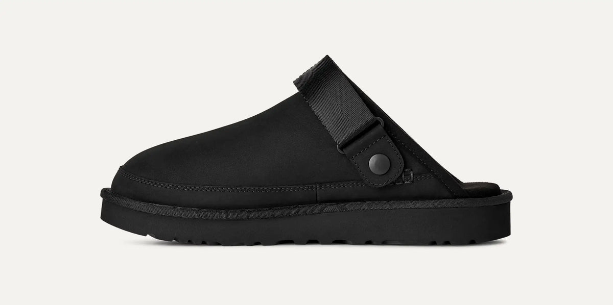 Men's Goldencoast Clog II Nubuck - BLACK