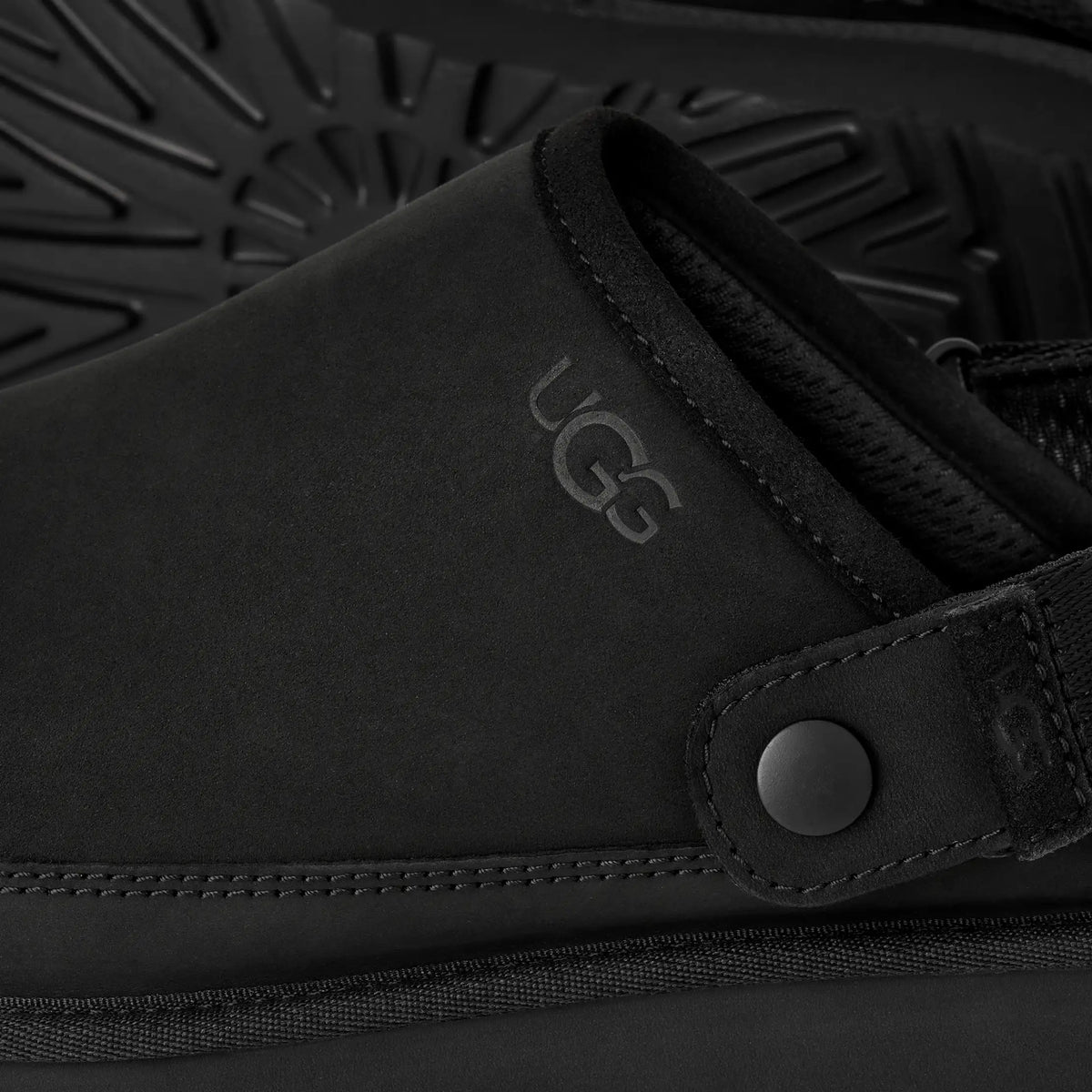Men's Goldencoast Clog II Nubuck - BLACK