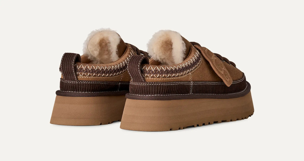 Women's Heritage Lace-Up Slipper - CHESTNUT