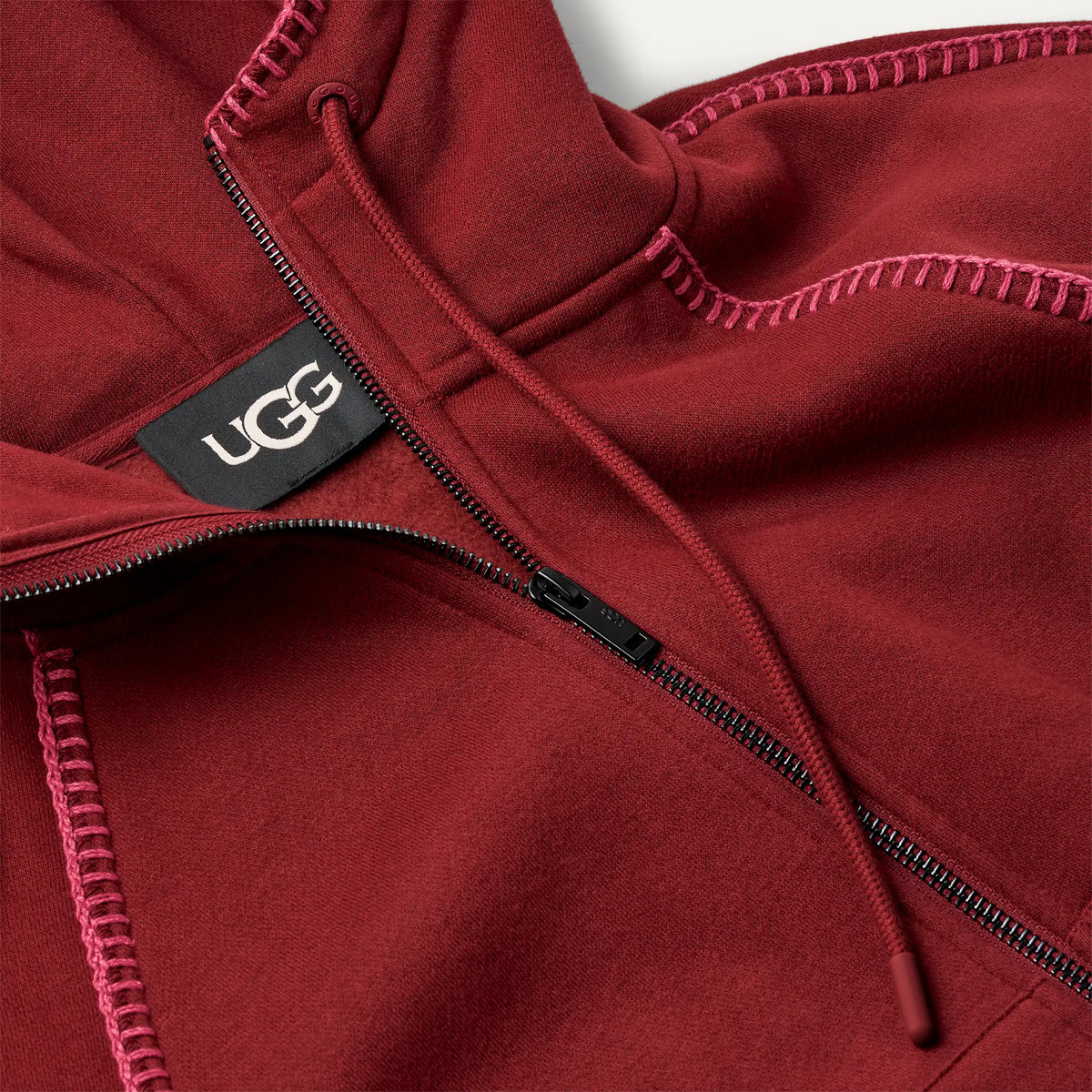 Women's Classic Full-Zip Hoodie - COFFEE BERRY