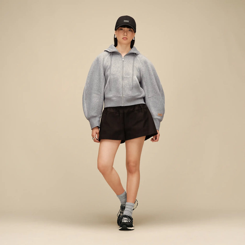 Women's Classic Full-Zip Hoodie - GREY HEATHER