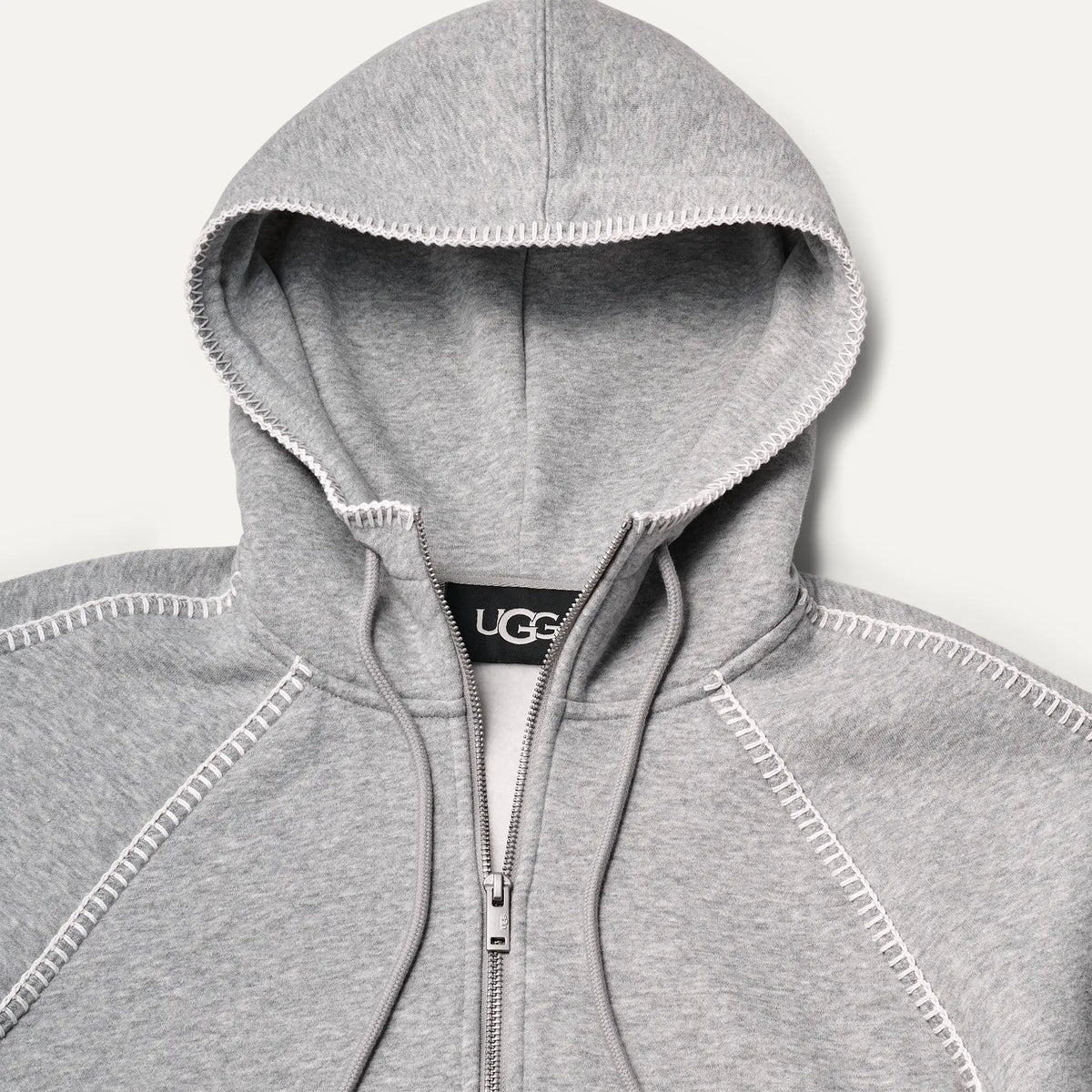 Women's Classic Full-Zip Hoodie - GREY HEATHER