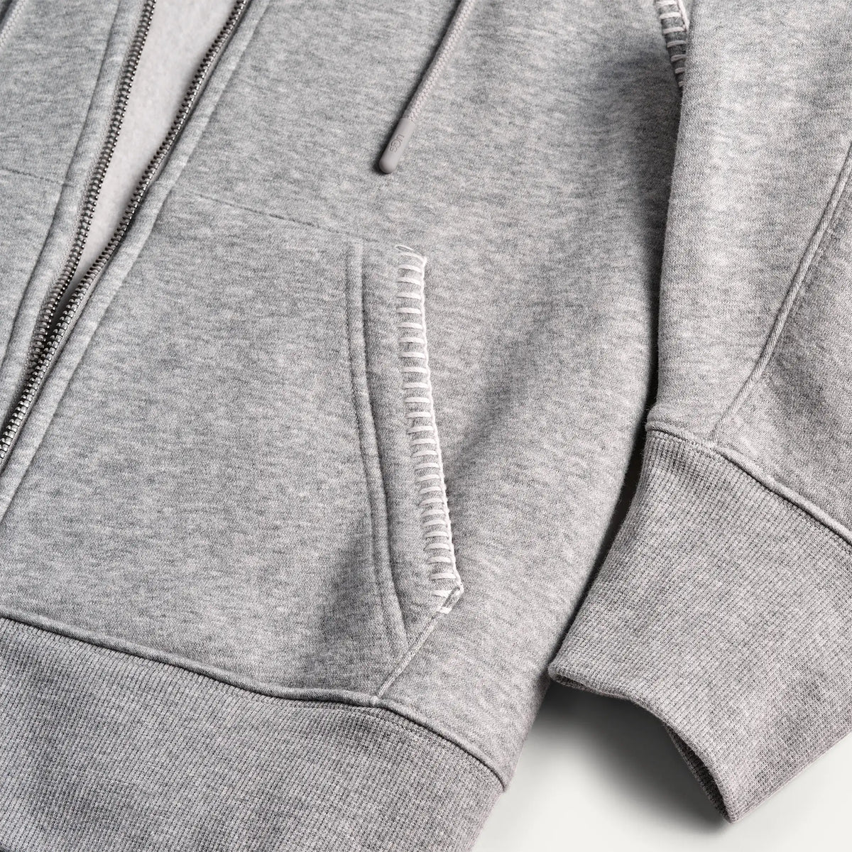 Women's Classic Full-Zip Hoodie - GREY HEATHER