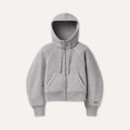 Women's Classic Full-Zip Hoodie - GREY HEATHER