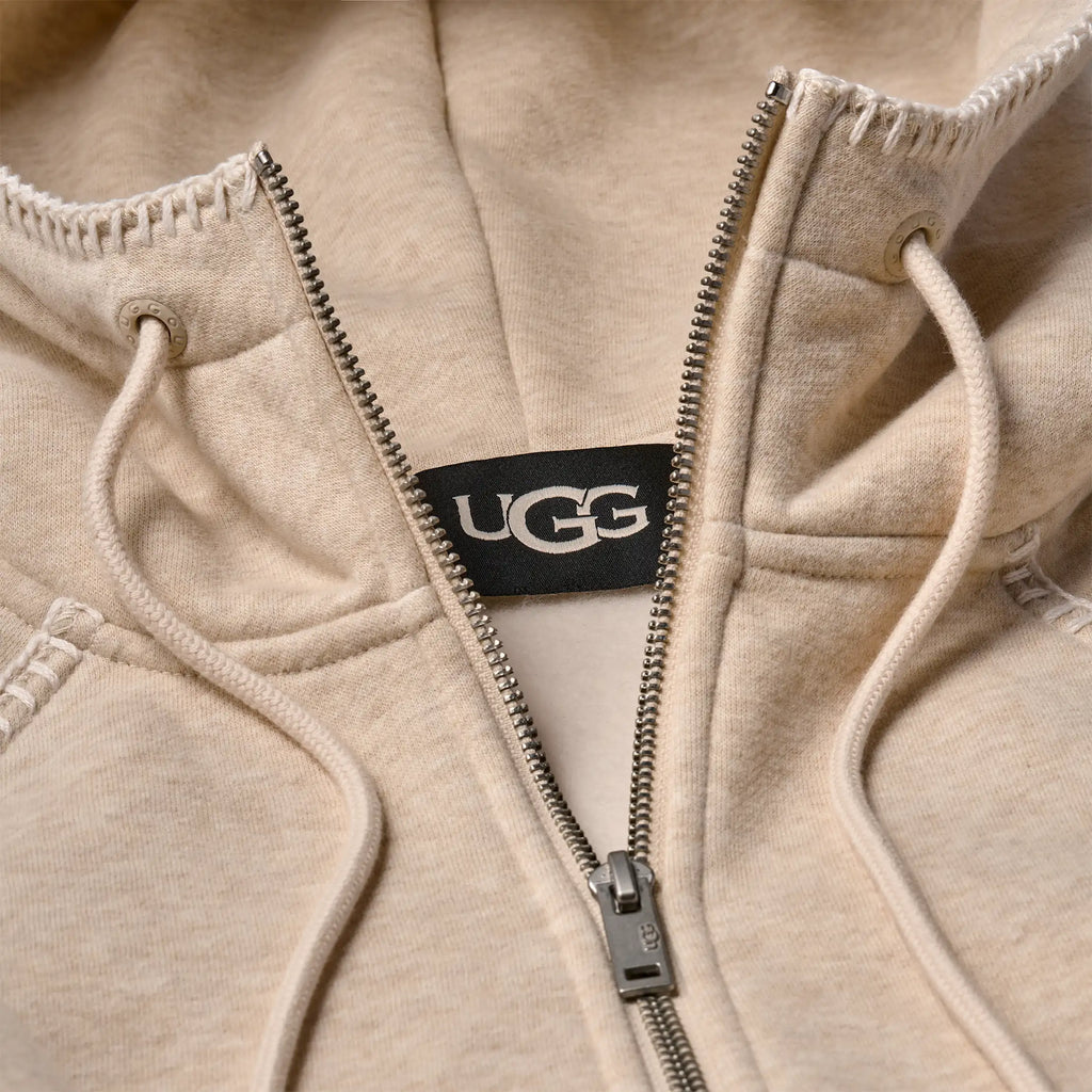 Women's Classic Full-Zip Hoodie - SAND HEATHER