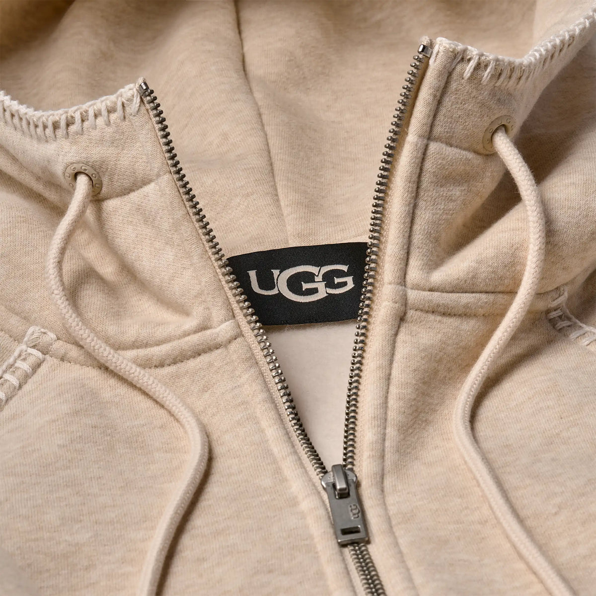 Women's Classic Full-Zip Hoodie - SAND HEATHER