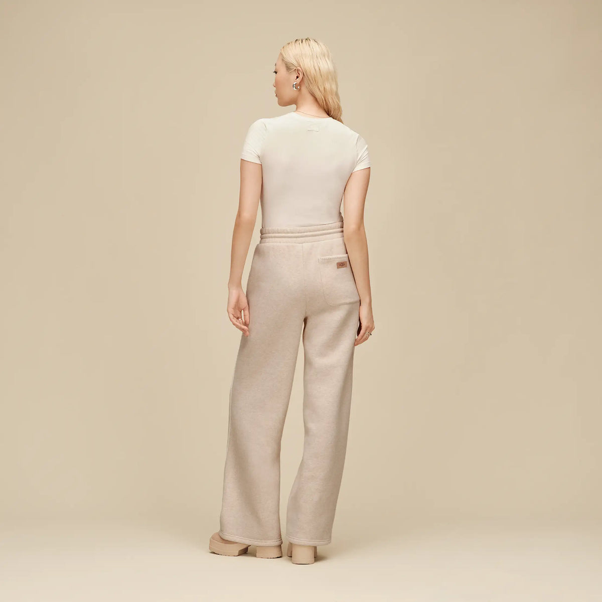 Women's Classic Straight-Leg Pant - SAND HEATHER