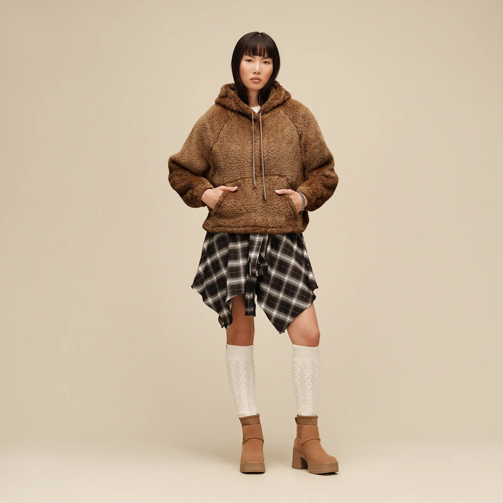 Women's Loyra Hoodie II - COFFEE GROUNDS