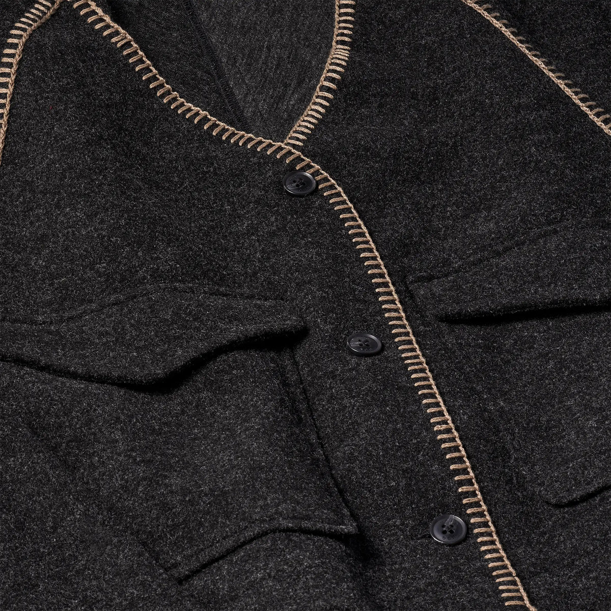 Women's Rina Button-Up Top - BLACK HEATHER