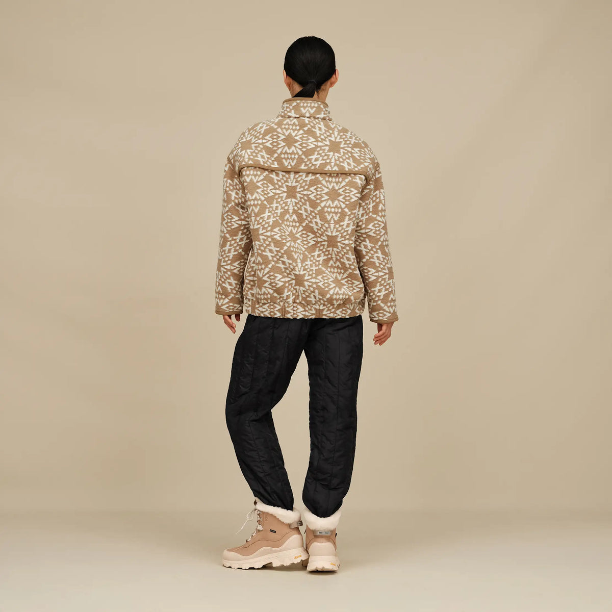 Women's Brigh Snap Jacket - SAND