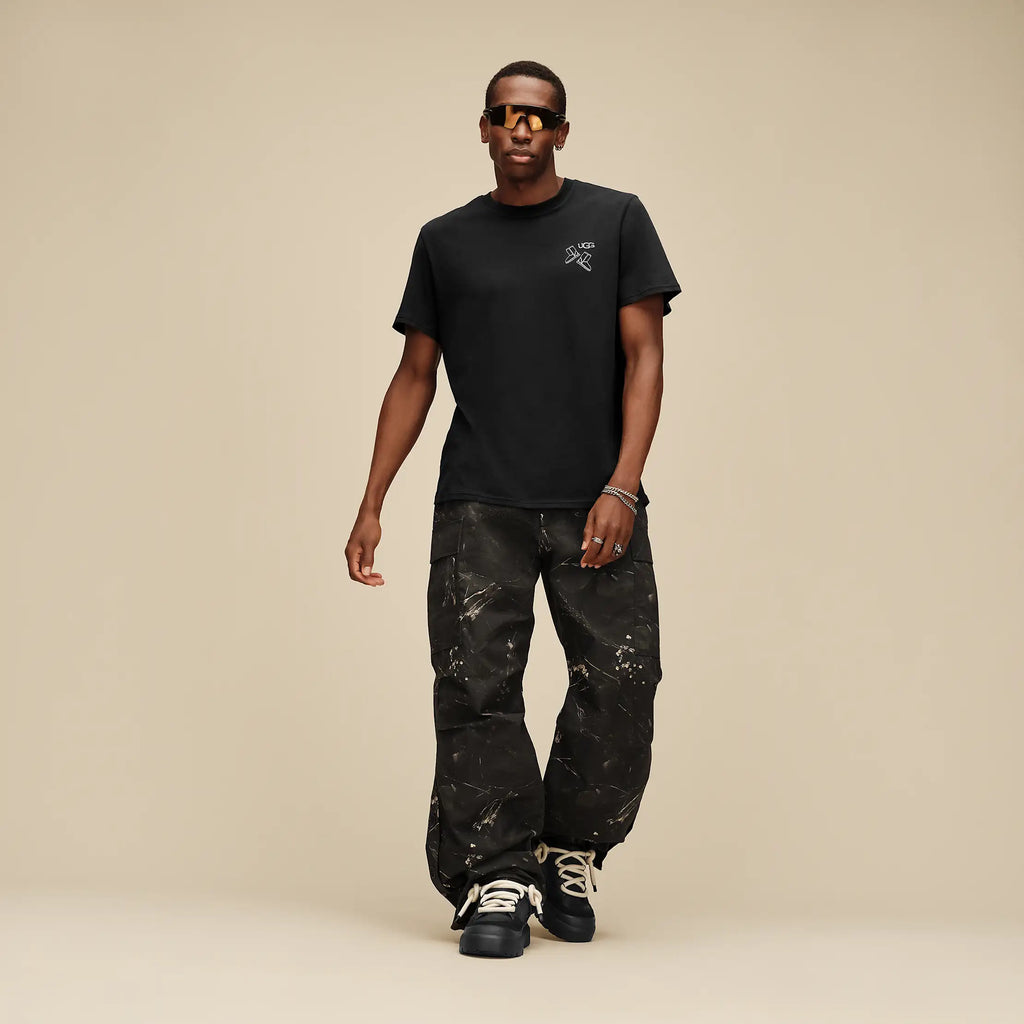 All Gender UGG Classic Boot Tee - BLACK