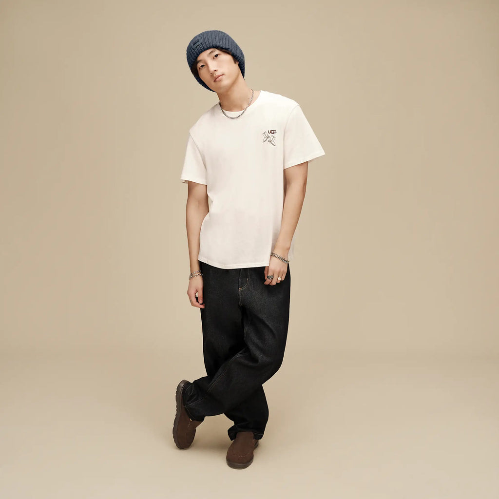 All Gender UGG Classic Boot Tee - NIMBUS