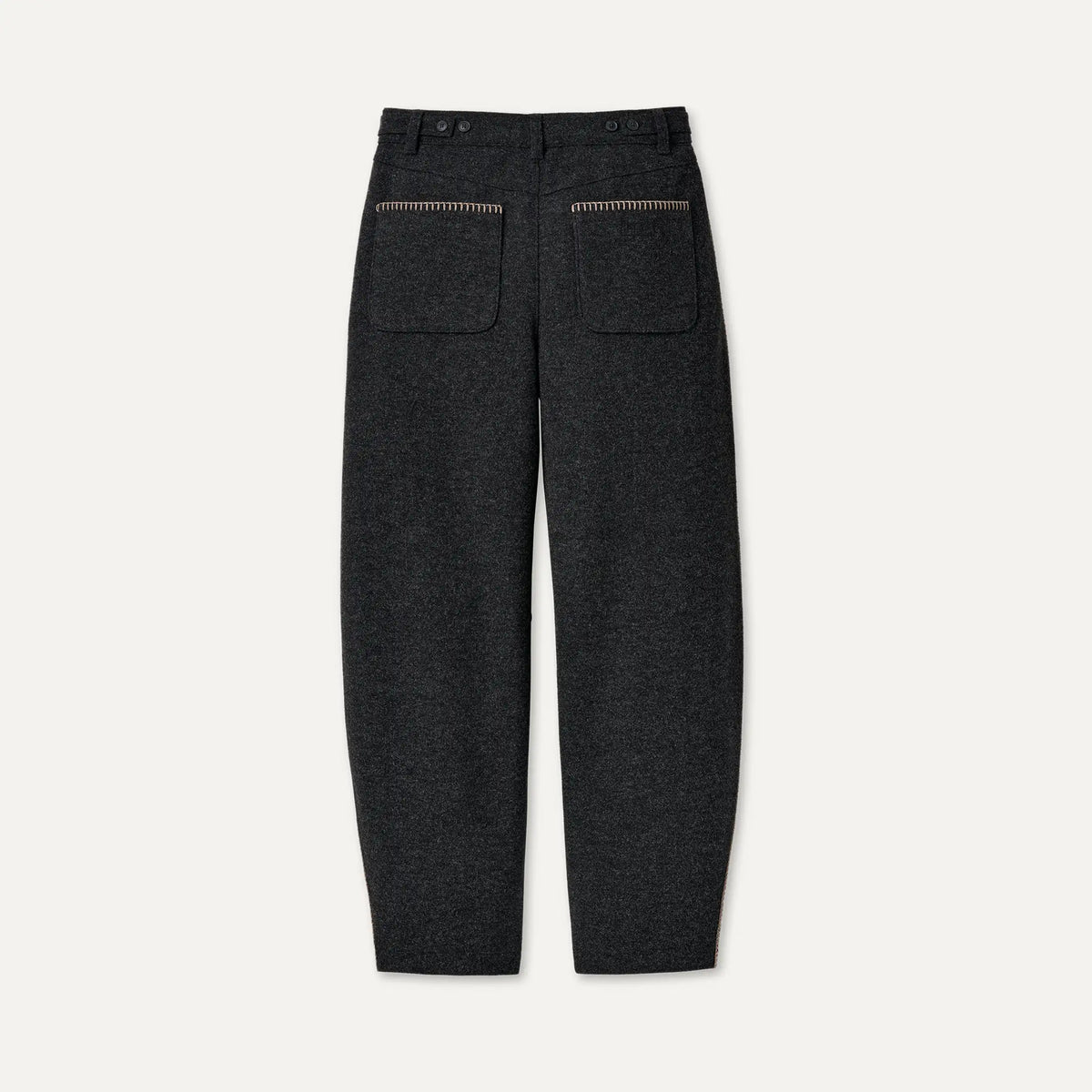 Women's Rina Barrel Pant - BLACK HEATHER