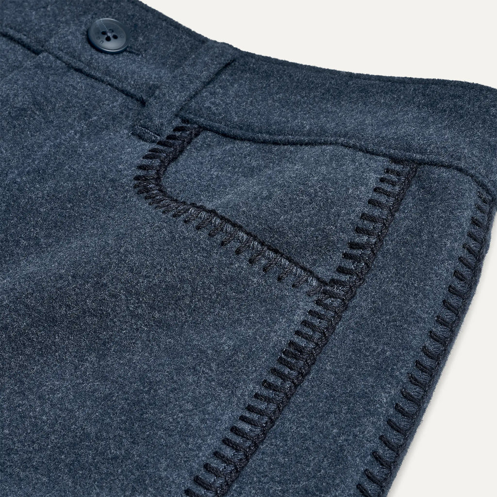 Women's Rina Barrel Pant - INDIGO HEATHER
