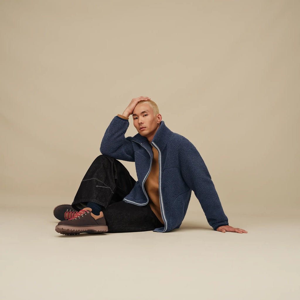 Men's UGGbraid Full-Zip Jacket - EVE BLUE