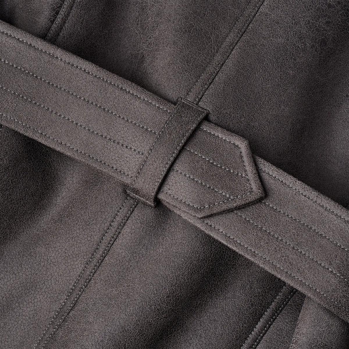 Women's Ensily Belted Jacket - OBSIDIAN