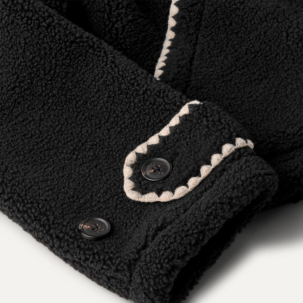 Women's Nikia Collared Jacket - BLACK