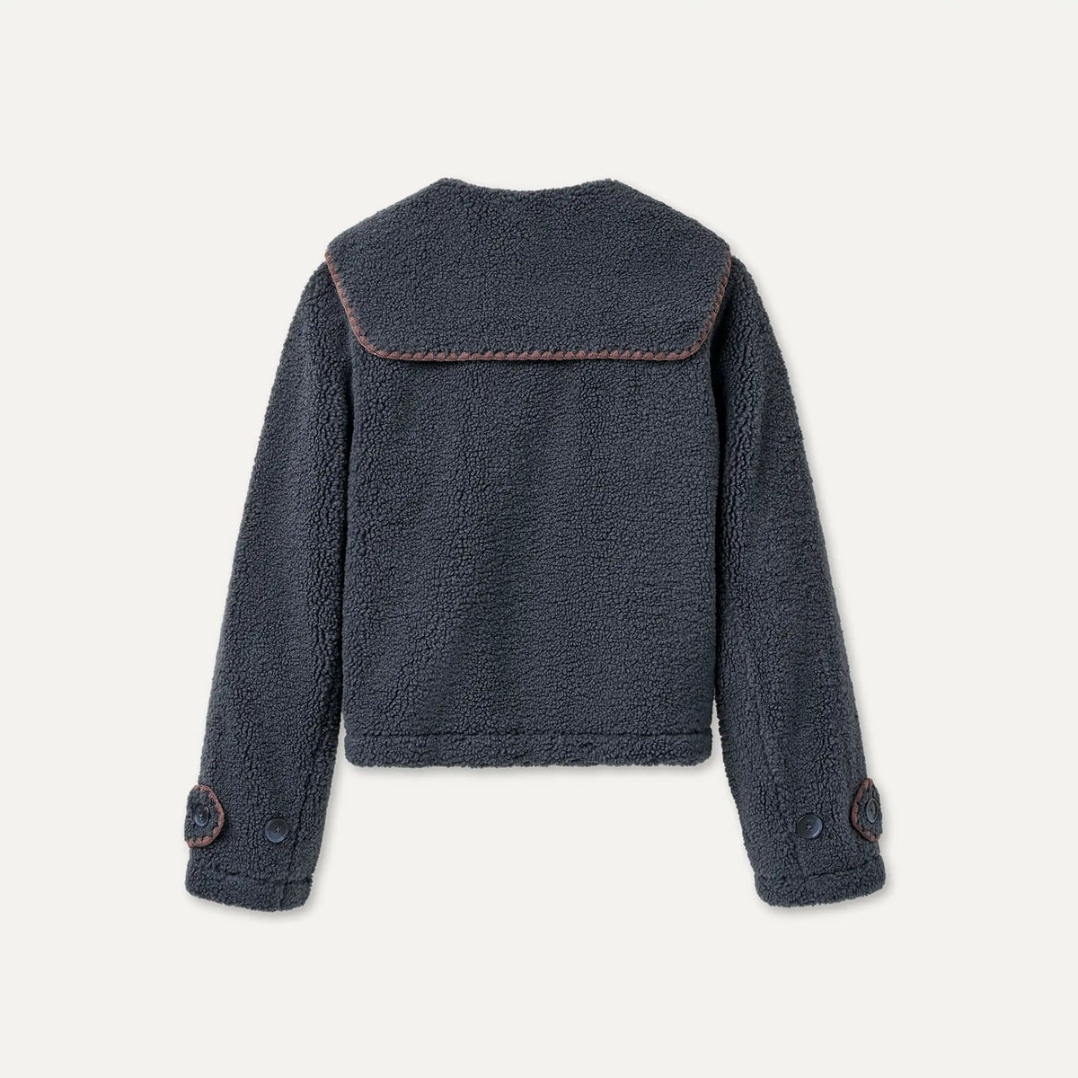 Women's Nikia Collared Jacket - EVE BLUE