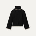 Women's Rylynn Turtleneck Sweater - BLACK