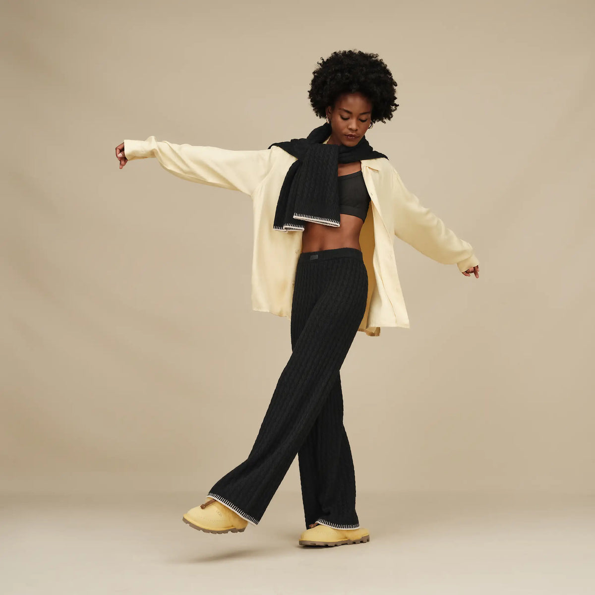Women's Rylynn Straight-Leg Pant - BLACK