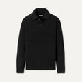 Men's Lendon Rugby Top - BLACK