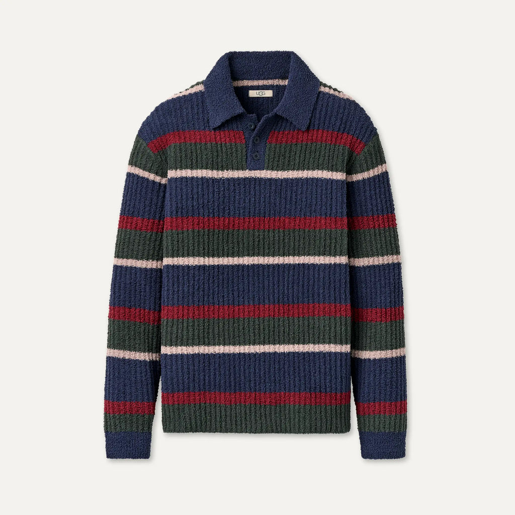 Men's Lendon Rugby Top - MARINER STRIPE