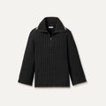 Women's Rylynn Quarter-Zip Sweater - BLACK