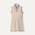 Women's Rylynn Quarter-Zip Dress - OATMEAL HEATHER