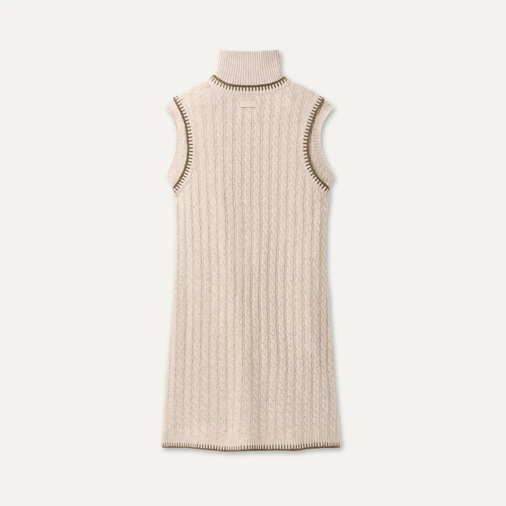 Women's Rylynn Quarter-Zip Dress - OATMEAL HEATHER