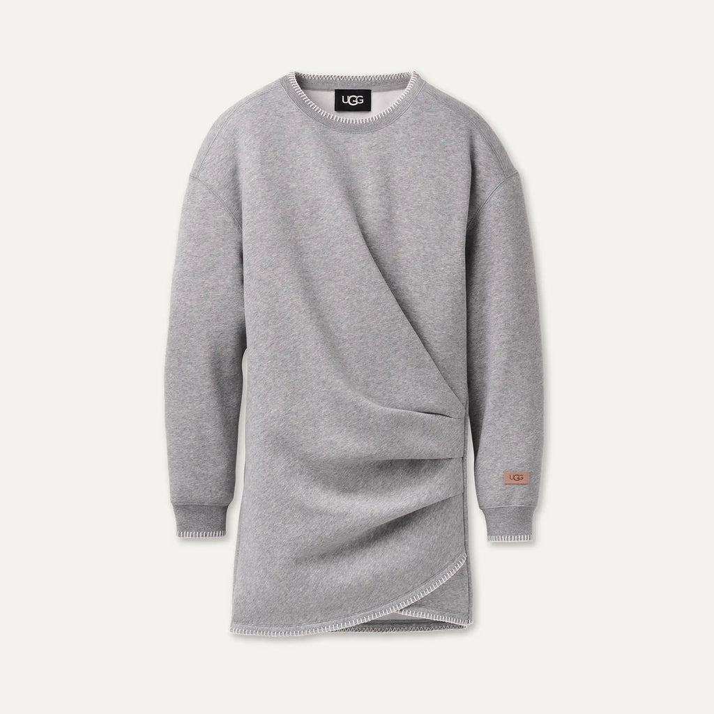 Women's Classic Tulip Mini Dress - GREY HEATHER