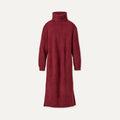 Women's Atlie Turtleneck Rib Dress - COFFEE BERRY