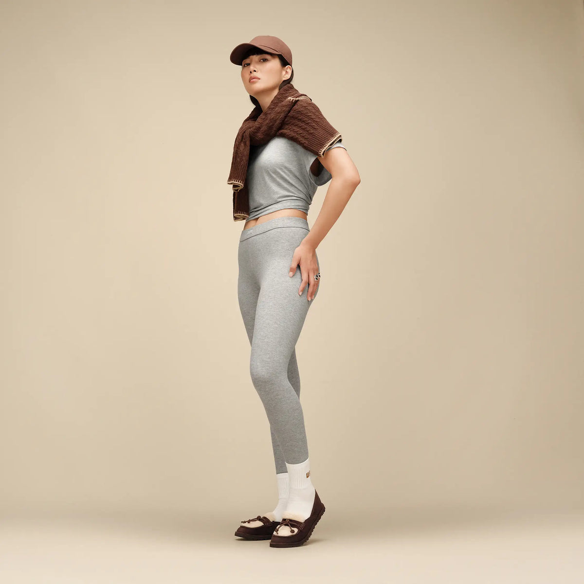 Women's Quinlin Logo Quarter 3 Pack - STORMY BLUE / CHESTNUT / SHADED CLOVER