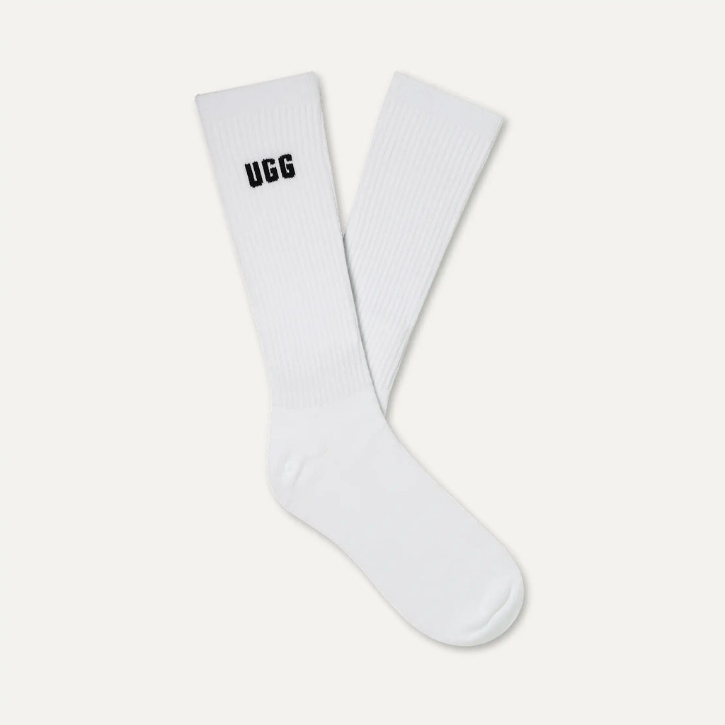Men's Leander Logo Crew 3 Pack - WHITE / GREY / BLACK