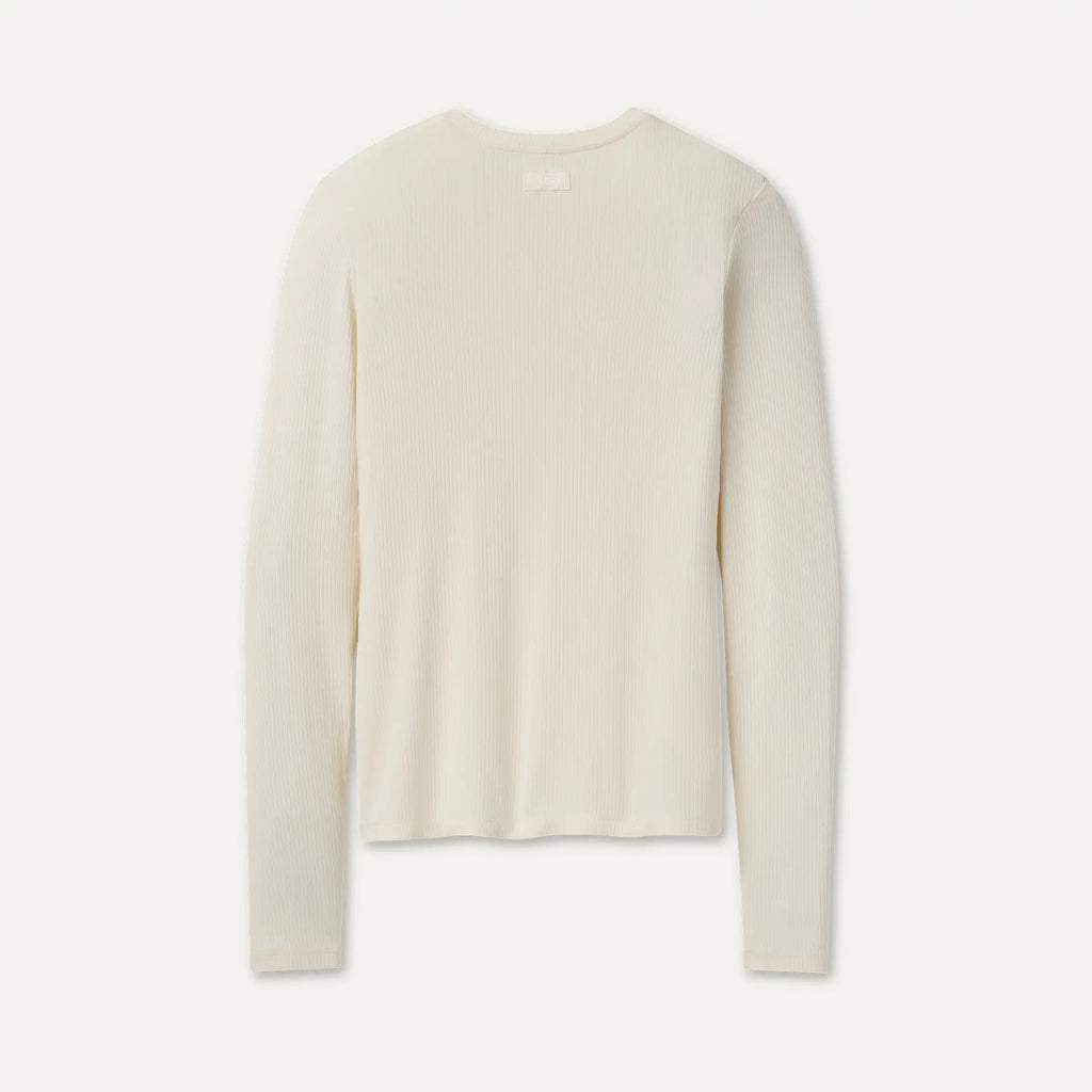 Women's Aidelene Long Sleeve Rib Tee - NIMBUS