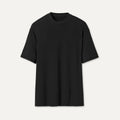 Women's Amarys Relaxed Rib Tee - BLACK