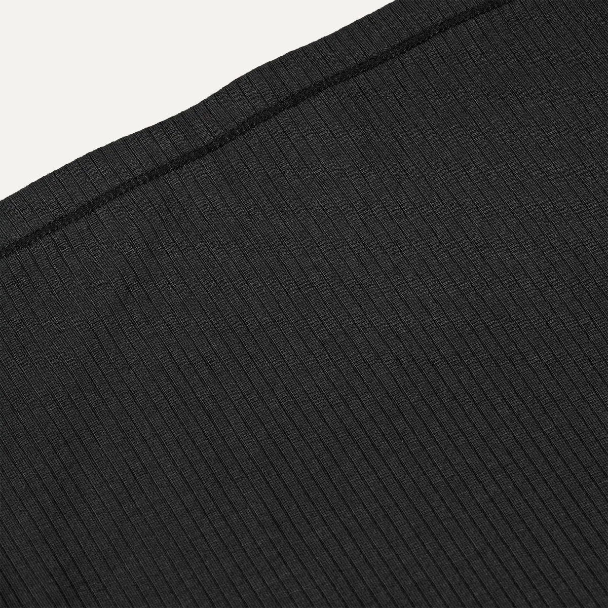 Women's Amarys Relaxed Rib Tee - BLACK