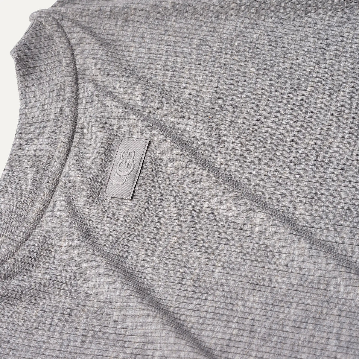 Women's Amarys Relaxed Rib Tee - GREY HEATHER